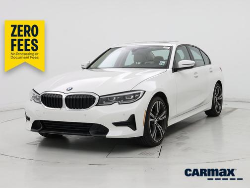 White 2019 BMW 330 XI