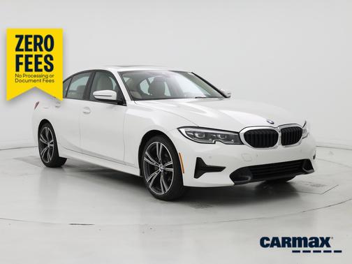 White 2019 BMW 330 XI