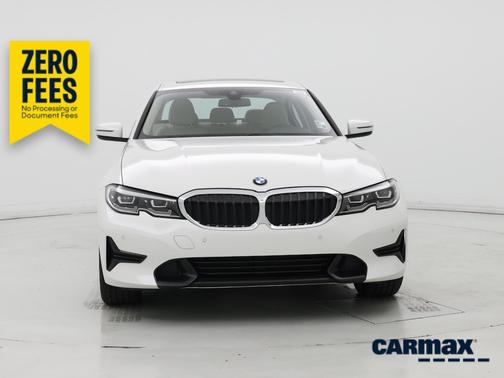 White 2019 BMW 330 XI