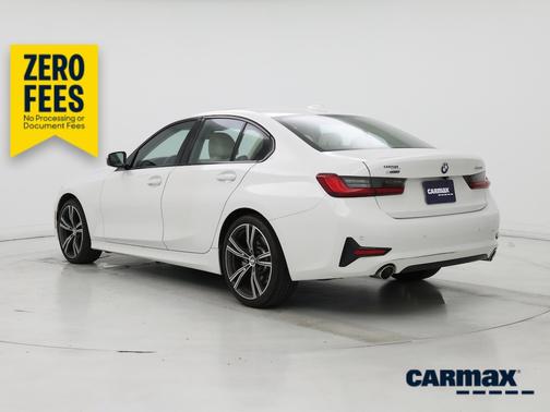 White 2019 BMW 330 XI