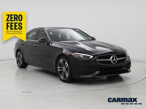 Black 2022 Mercedes-Benz C-Class