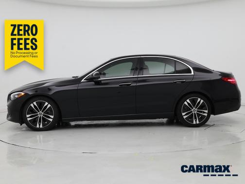 Black 2022 Mercedes-Benz C-Class