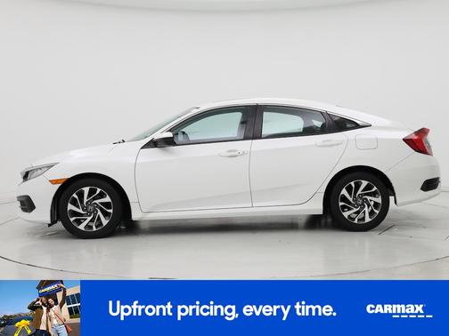 White 2016 Honda Civic EX