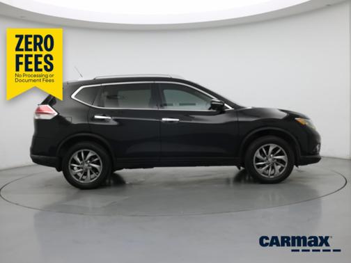 Black 2015 Nissan Rogue SL