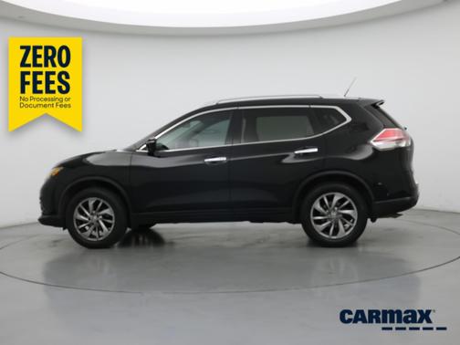 Black 2015 Nissan Rogue SL