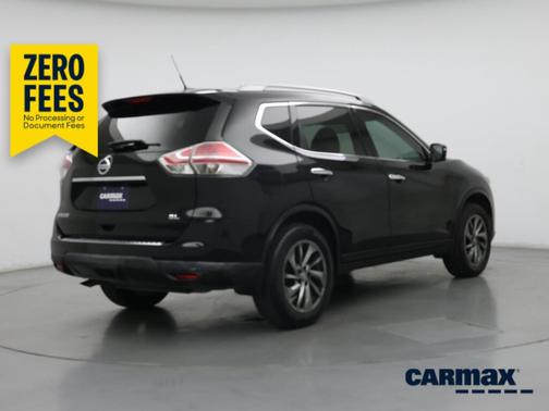 Black 2015 Nissan Rogue SL