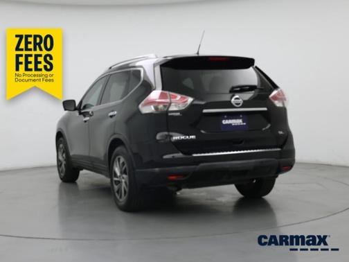 Black 2015 Nissan Rogue SL