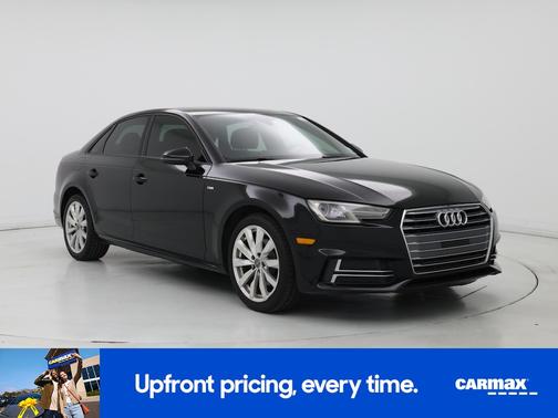 Black 2018 Audi A4 Premium