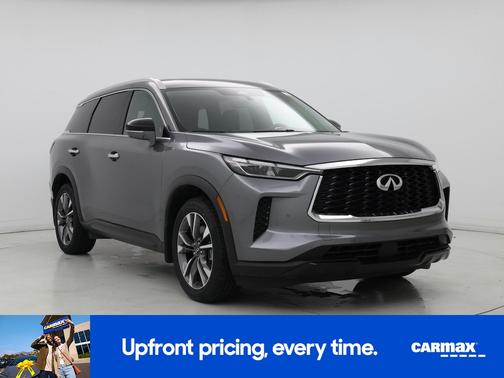Gray 2023 INFINITI QX60 Luxe