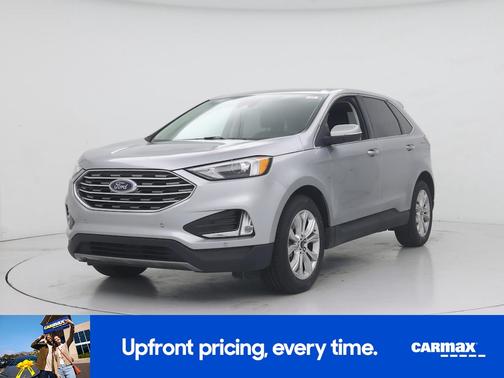 Silver 2024 Ford Edge Titanium