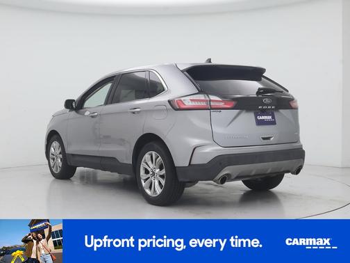 Silver 2024 Ford Edge Titanium