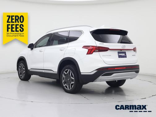 White 2023 Hyundai SANTA FE HEV Limited