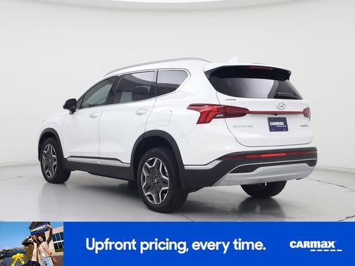 White 2023 Hyundai SANTA FE HEV Limited