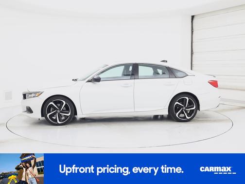 White 2022 Honda Accord Sport