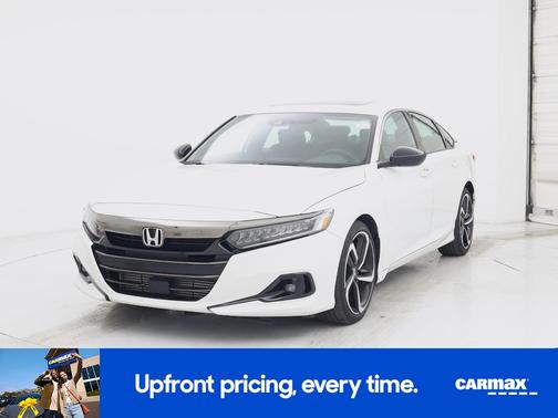 White 2022 Honda Accord Sport