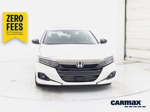 White 2022 Honda Accord Sport