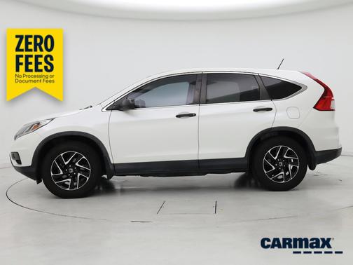 White 2016 Honda CR-V SE