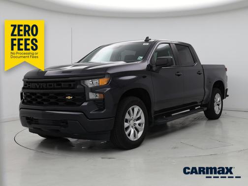 Gray 2023 Chevrolet Silverado 1500 Custom