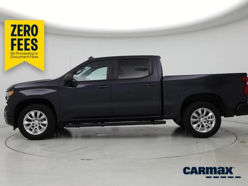 Gray 2023 Chevrolet Silverado 1500 Custom