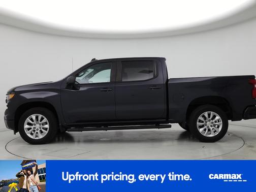 Gray 2023 Chevrolet Silverado 1500 Custom