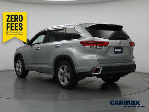 Silver 2019 Toyota Highlander Limited