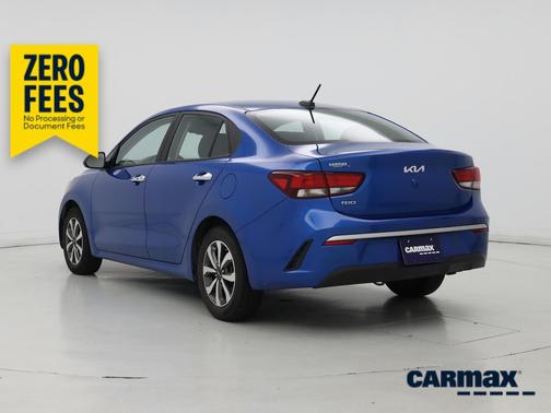 Blue 2022 Kia Rio S
