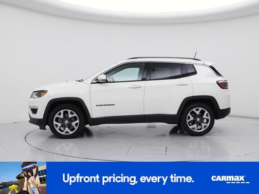 White 2018 Jeep Compass Limited