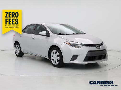 Silver 2015 Toyota Corolla LE