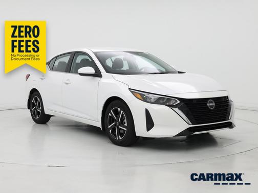 White 2025 Nissan Sentra SV
