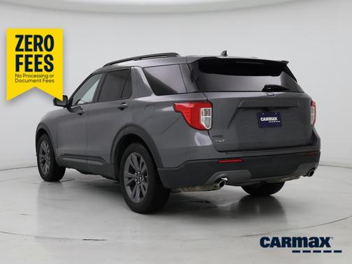 Gray 2022 Ford Explorer XLT