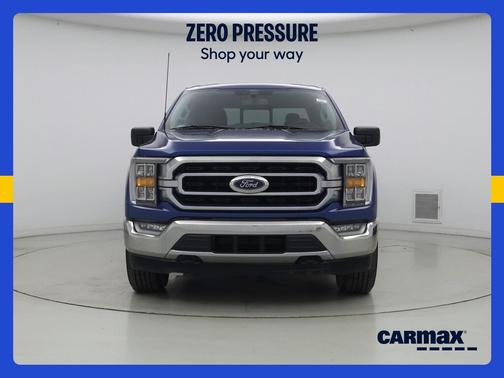 Blue 2022 Ford F-150 XLT