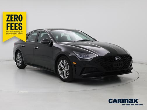 Black 2023 Hyundai SONATA SEL