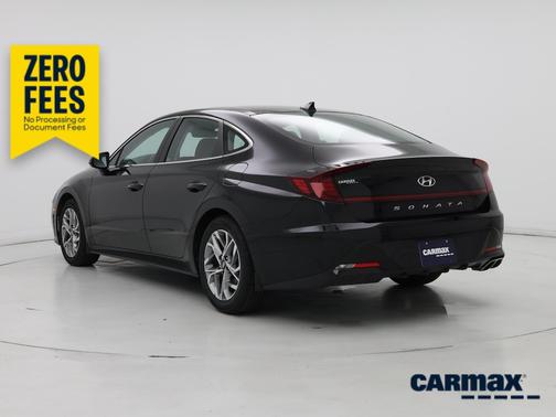 Black 2023 Hyundai SONATA SEL