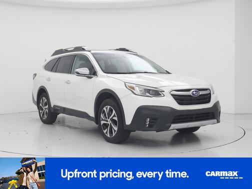 White 2020 Subaru Outback Touring