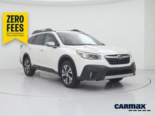 White 2020 Subaru Outback Touring