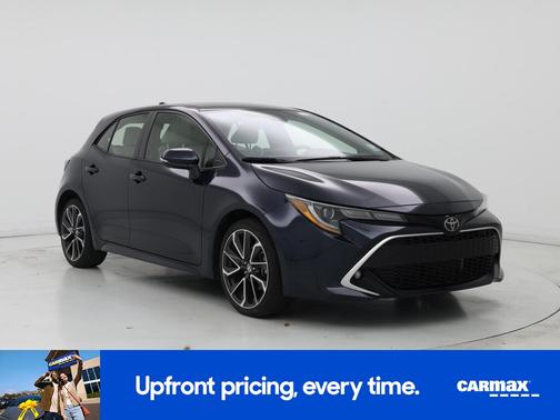 Blue 2021 Toyota Corolla Hatchback XSE