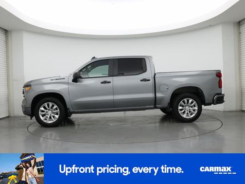 Silver 2024 Chevrolet Silverado 1500 Custom