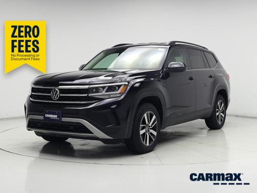 Black 2022 Volkswagen Atlas SE