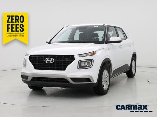 White 2021 Hyundai VENUE SE