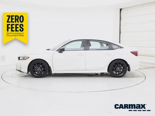 White 2025 Honda Civic Sport