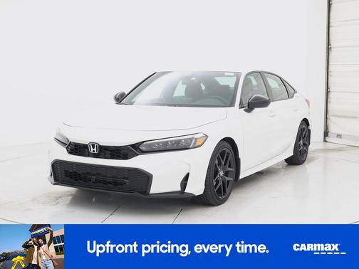 White 2025 Honda Civic Sport