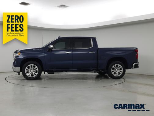 Blue 2022 Chevrolet Silverado 1500 LTZ