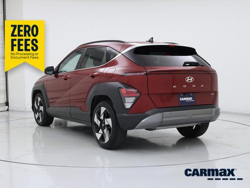 Red 2024 Hyundai KONA Limited