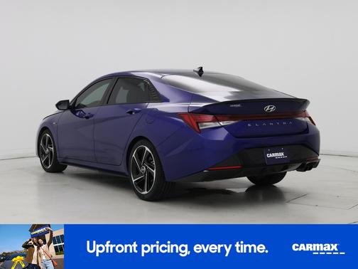 Blue 2023 Hyundai ELANTRA N Line