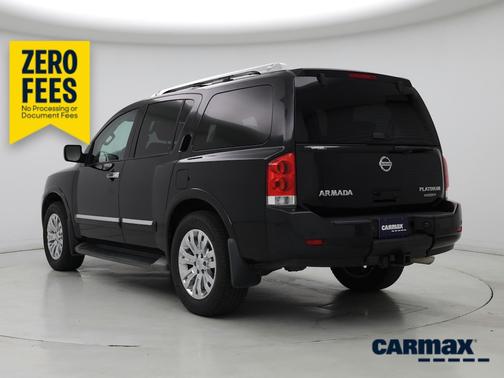 Black 2015 Nissan Armada Platinum