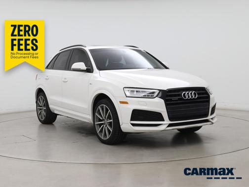 White 2018 Audi Q3 Premium Plus