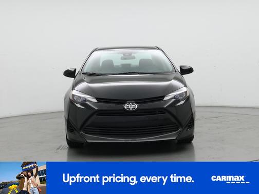 Black 2017 Toyota Corolla LE