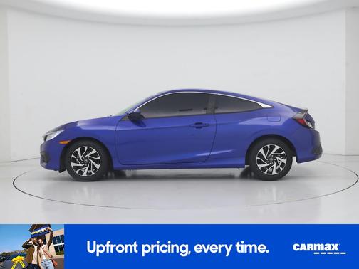 Blue 2016 Honda Civic LX-P