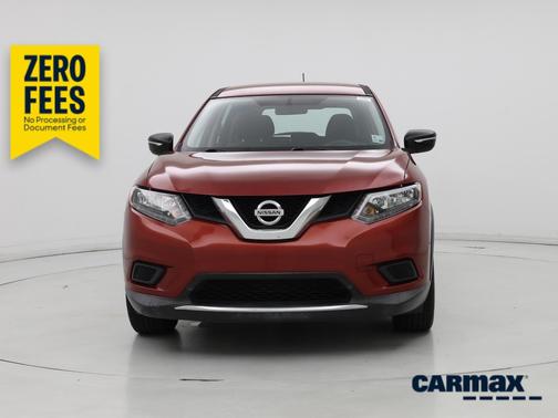 Red 2015 Nissan Rogue S