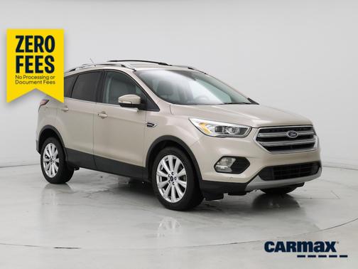 Gold 2017 Ford Escape Titanium